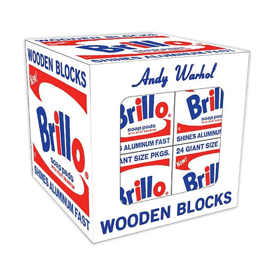 Andy Warhol Brillo Wooden Blocks