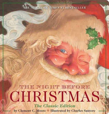 The Night Before Christmas Oversized Padded Board Book: The Classic Edition, the New York Times Bestseller (Christmas Book, Holiday Traditions, Kids C