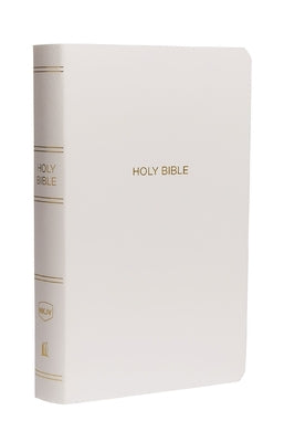 NKJV, Gift and Award Bible, Leather-Look, White, Red Letter Edition