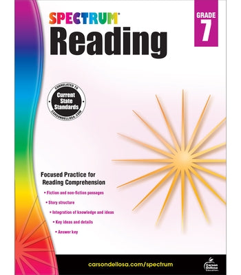 Spectrum Reading G.7 Workbook, Grade 7