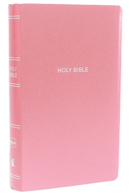 NKJV, Gift and Award Bible, Leather-Look, Pink, Red Letter Edition