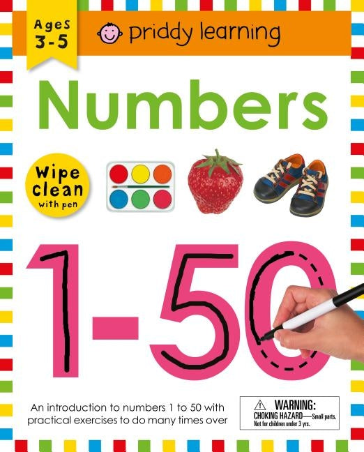 Wipe Clean Workbook: Numbers 1-50: Ages 3-5; Wipe-Clean with Pen