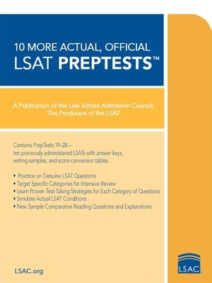 10 More, Actual Official LSAT Preptests: (Preptests 19-28)