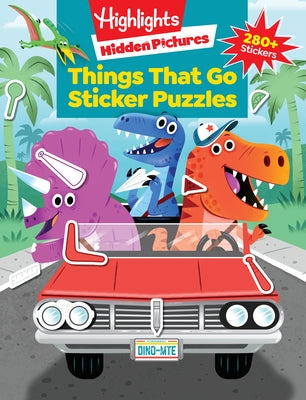 Things That Go Sticker Puzzles