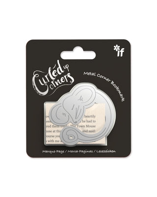 Curled Up Corners Bookmark Quiet Mouse
