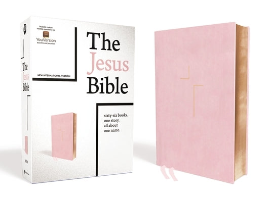 The Jesus Bible, NIV Edition, Imitation Leather, Pink