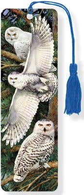 Snowy Owl 3-D Bookmark