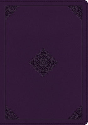 ESV Single Column Journaling Bible, Large Print (Trutone, Lavender, Ornament Design)