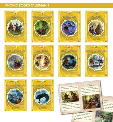 Phonic Books Talisman 2: Decodable Books for Older Readers (Alternative Vowel and Consonant Sounds, Common Latin Suffixes)